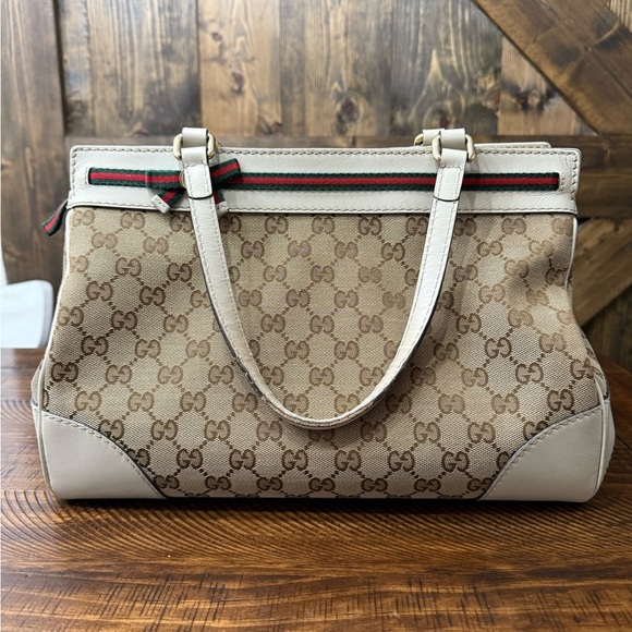 GUCCI Mayfair Monogram Tote Bag - Picture 1 of 16